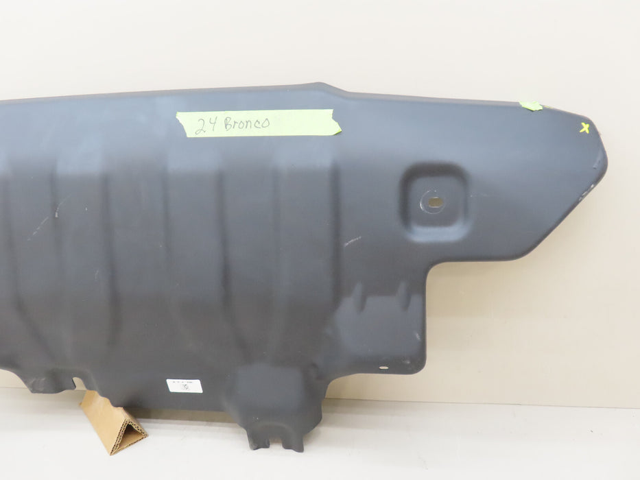2021-2024 FORD BRONCO FRONT UNDER BODY SPLASH GUARD SKID PLATE OEM MB3C5R108BC