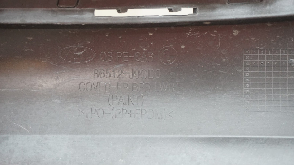 2022-2023 HYUNDAI KONA FRONT BUMPER COVER OEM 86512-J9CA0