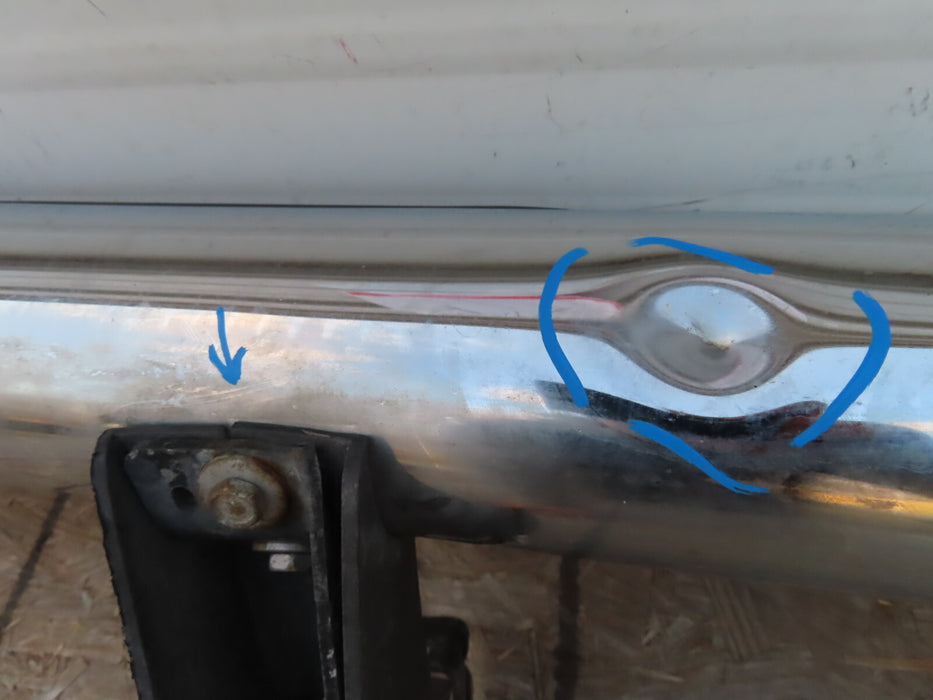 14 2015 2016 2017 2018 SILVERADO SIERRA LEFT OEM CHROME RUNNING BOARD 22912947