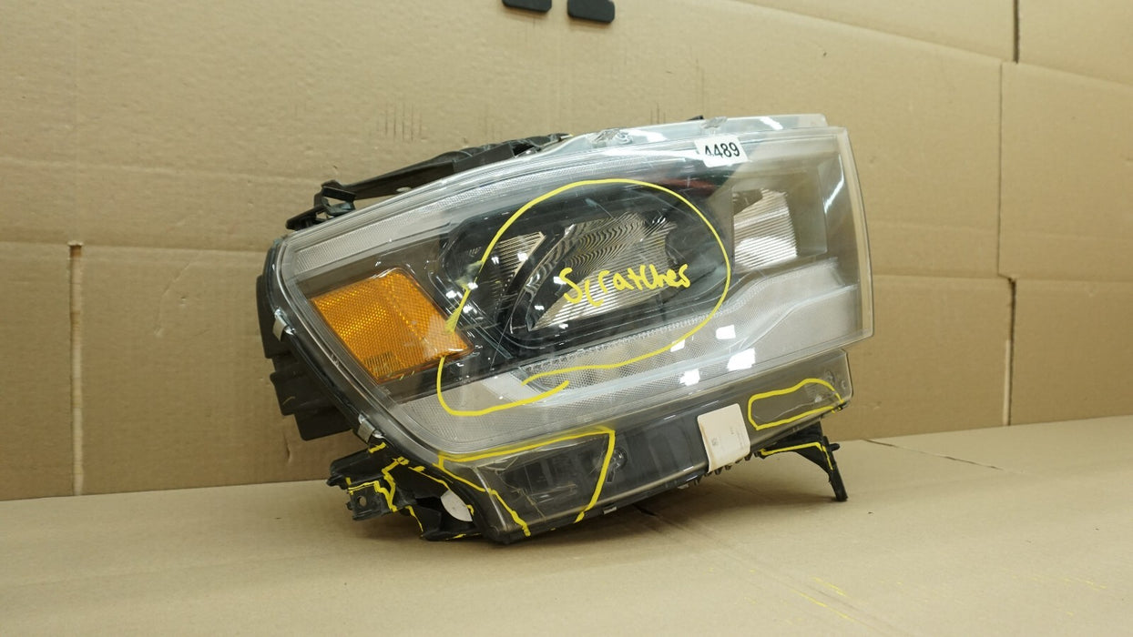 2019-2022 DODGE RAM 1500 RIGHT PASSENGER SIDE HEADLIGHT LED OEM P68316088AH