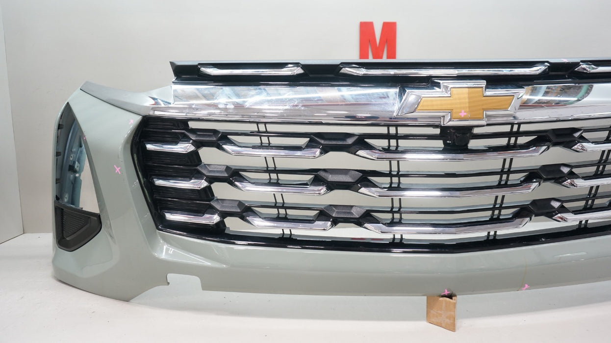 2025 CHEVROLET EQUINOX FRONT BUMPER COVER PANEL WITH GRILLE OEM