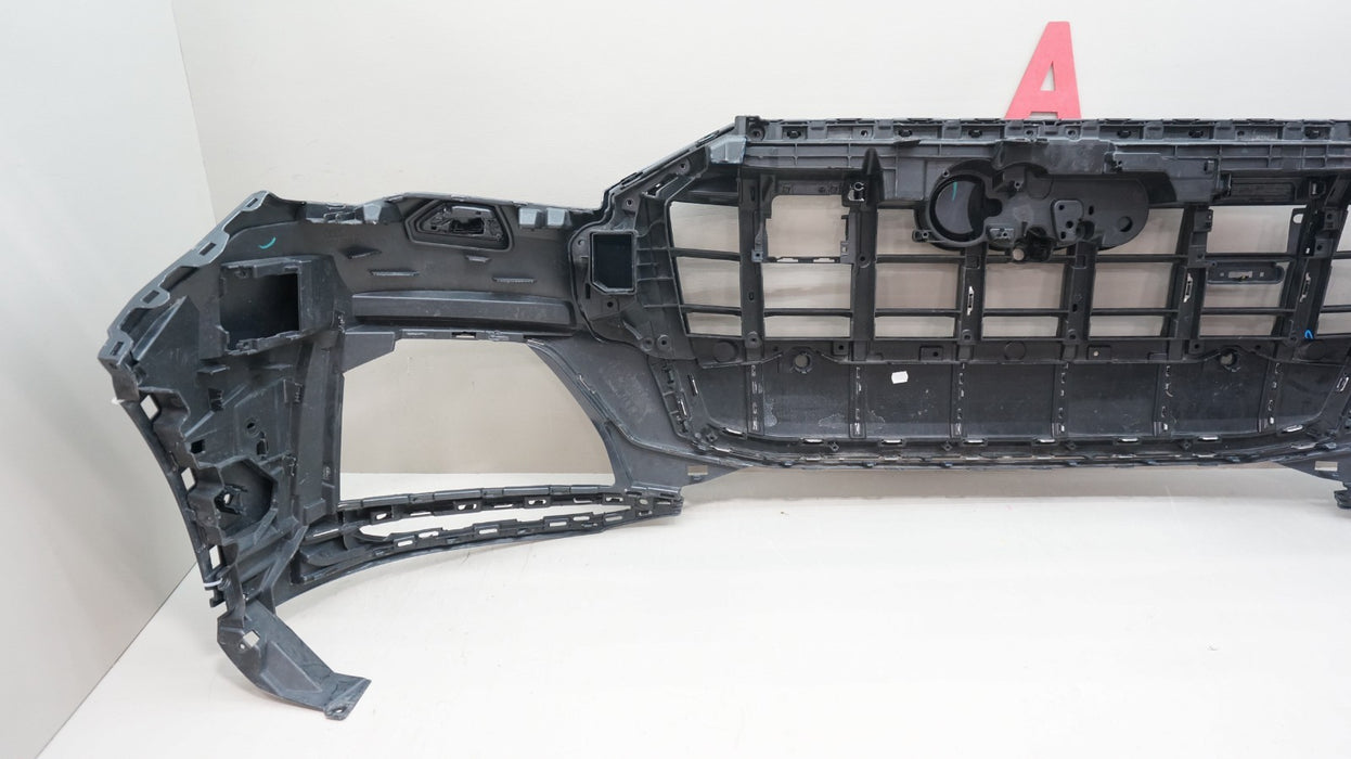 2020-2022 AUDI Q7 FRONT BUMPER COVER PANEL WITH GRILLE OEM