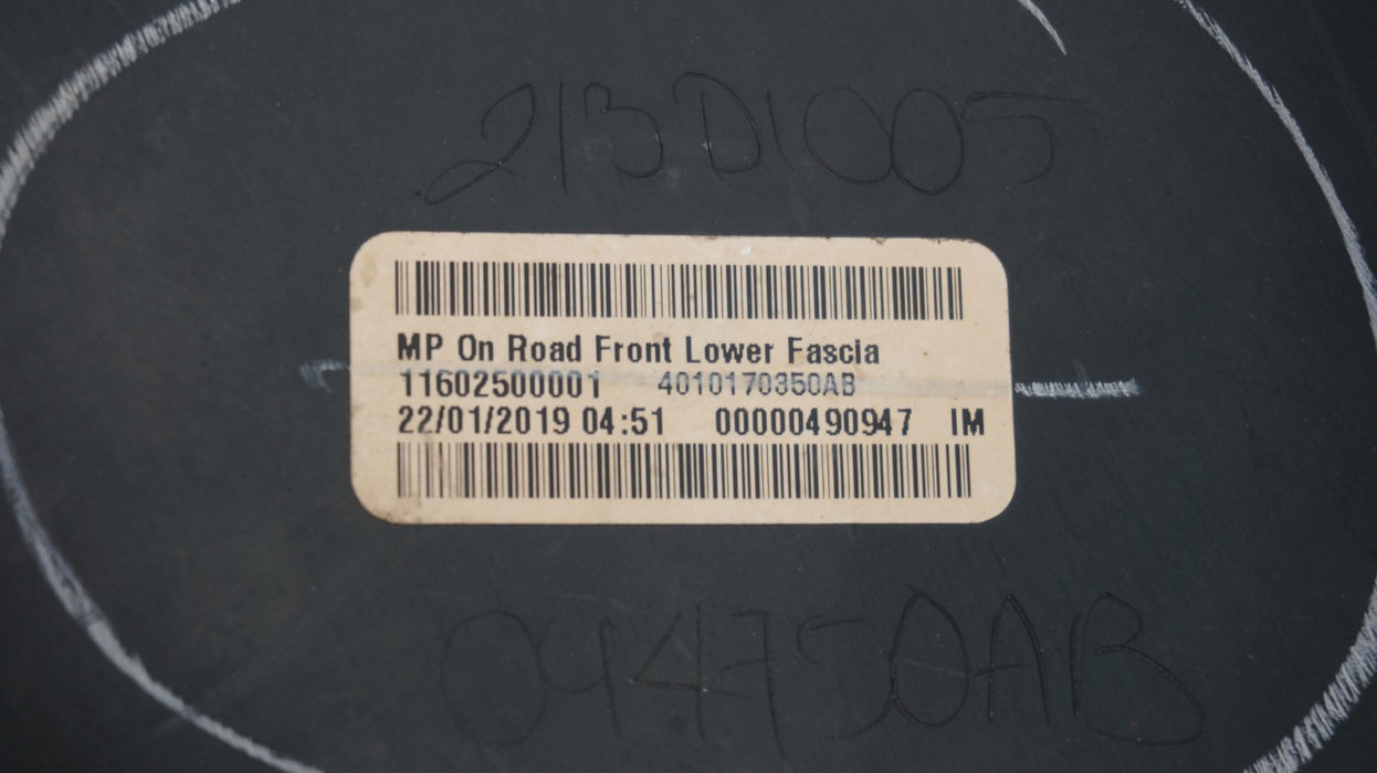 2017-2021 JEEP COMPASS ALTITUDE LATITUDE FRONT LOWER BUMPER COVER OEM 5UQ11TRMAB