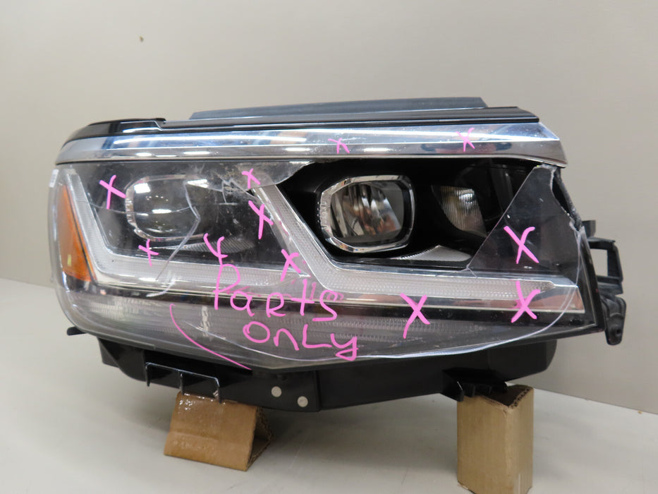 2020-2022 VOLKSWAGEN ATLAS CROSS SPORT HEADLIGHT RIGHT PASSENGER SIDE LED OEM