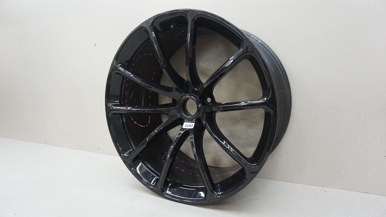 2016-2019 MCLAREN 570S REAR 10 SPOKE WHEEL RIM 21.5X11 21.5" OEM C-35711-TC