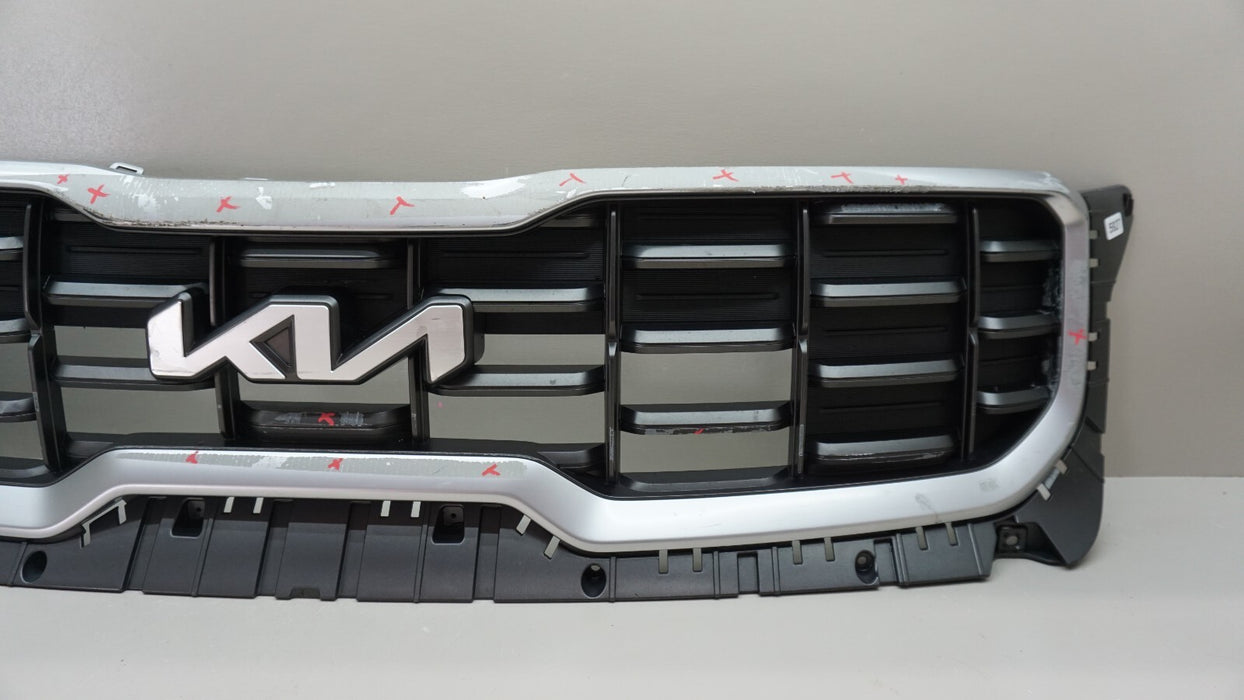 2023 KIA TELLURIDE SX FRONT BUMPER RADIATOR GRILLE W/ EMBLEM OEM 86352-S9600