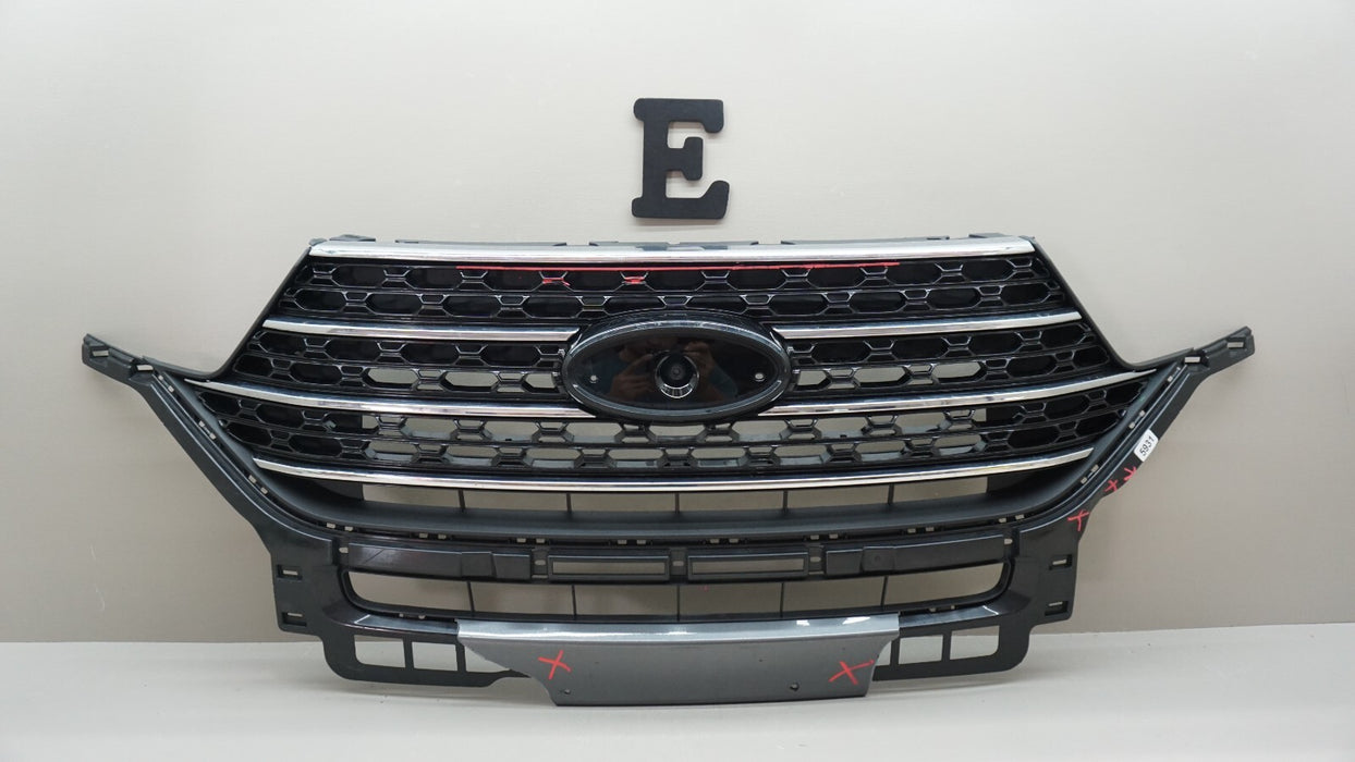 2020-2022 FORD EXPLORER XLT FRONT BUMPER RADIATOR GRILLE GRILL OEM MB5B-8200-JAW