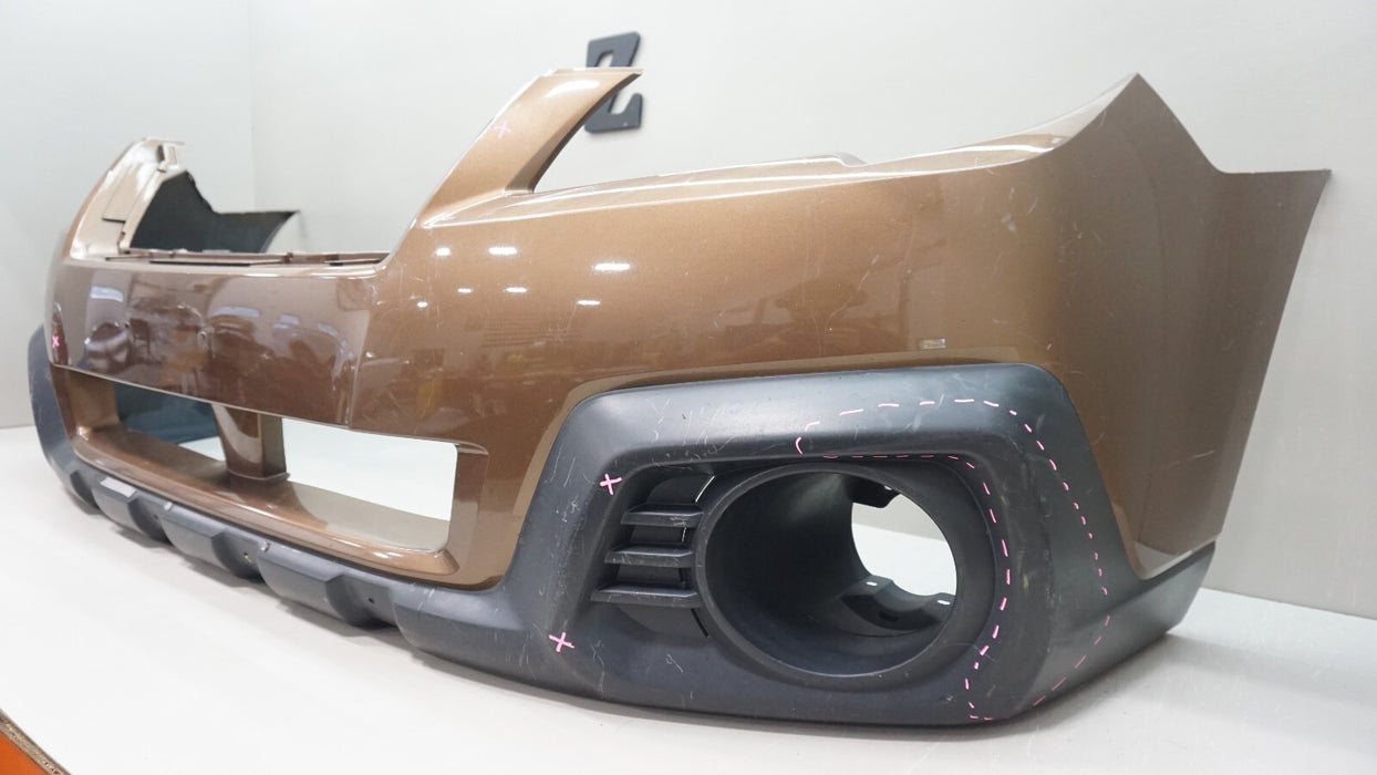 2013-2014 SUBARU OUTBACK WAGON FRONT BUMPER COVER PANEL OEM 57704AJ12A
