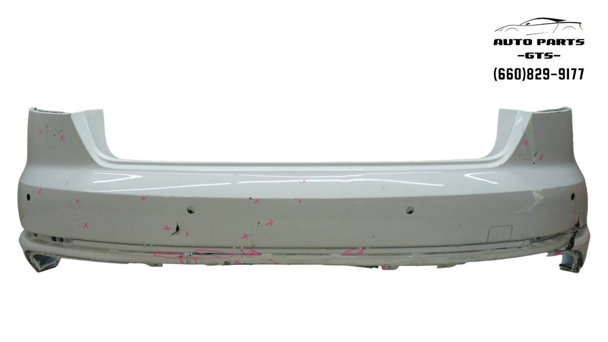 2017-2018 AUDI A4 QUATTRO SEDAN S-LINE REAR BUMPER COVER PANEL OEM 8W5807385A