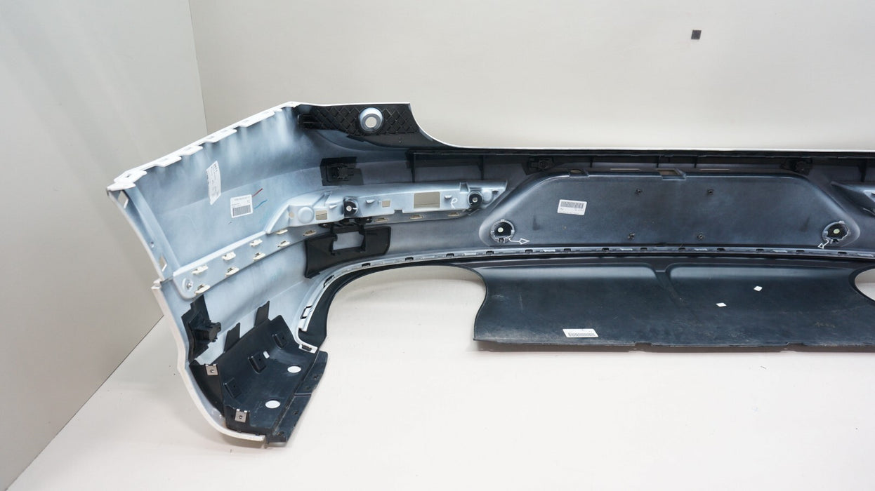 2021-2023 BENTLEY BENTAYGA REAR BUMPER COVER WITH SENSORS OEM -A9B GLACIER WHITE