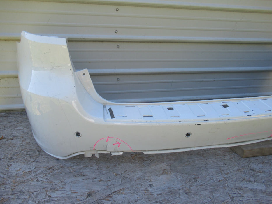 2014-2019 DODGE DURANGO REAR BUMPER COVER PANEL PLASTIC WHITE 1XV05TRMAA OEM