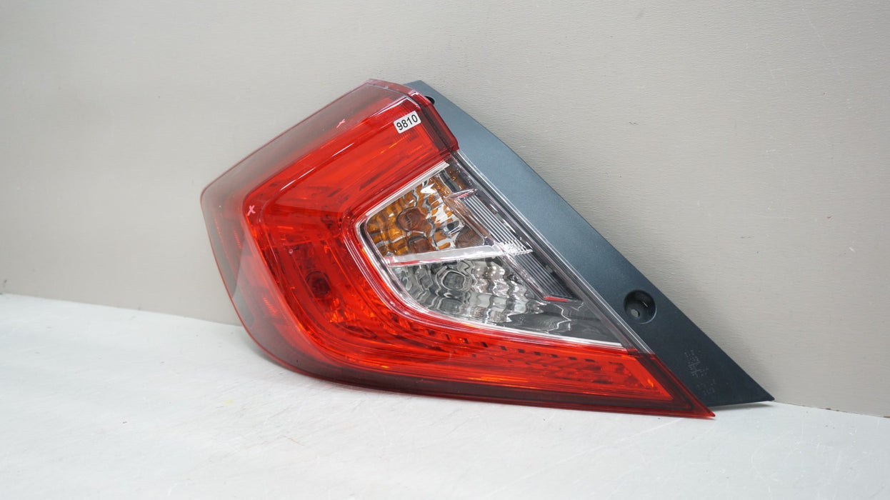 2016-2021 HONDA CIVIC REAR LEFT DRIVER SIDE TAIL LIGHT OEM
