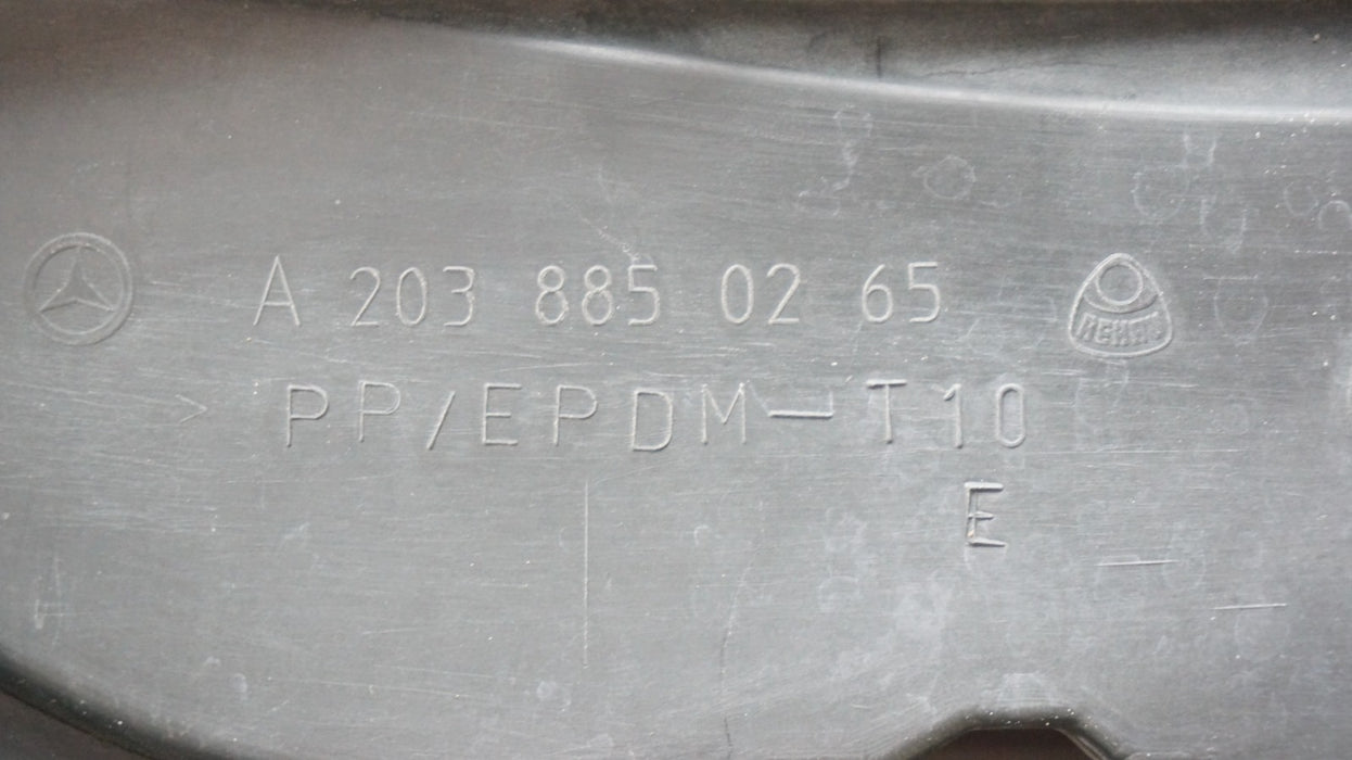 2005-2007 MERCEDES C230 C320 C350 REAR BUMPER COVER PANEL OEM A2038850265