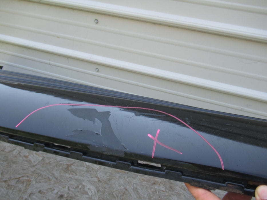 2017-2019 AUDI Q7 REAR UPPER BUMPER COVER PANEL PLASTIC 4M0807511 17 18 19 OEM