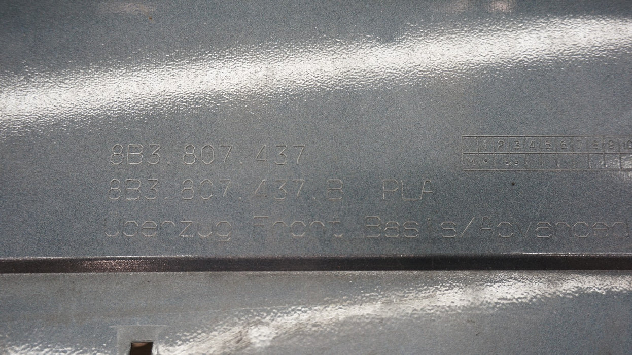 2025 AUDI A5 FRONT BUMPER COVER PANEL OEM 8B3807437