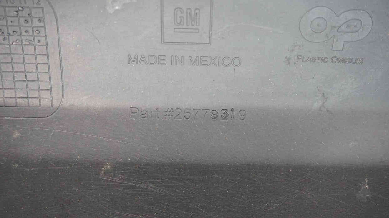 2013-2016 CADILLAC SRX SUV FRONT LOWER BUMPER VALANCE COVER PANEL OEM 25778319