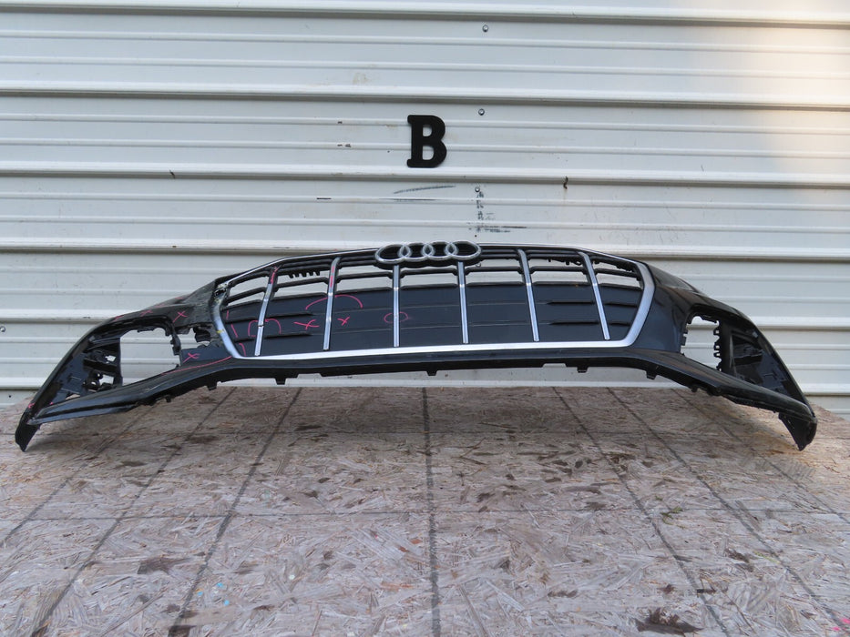 2021-2022 AUDI Q5 FRONT BUMPER COVER W/ GRILLE GRILL EMBLEM BADGE OEM 80A807437P