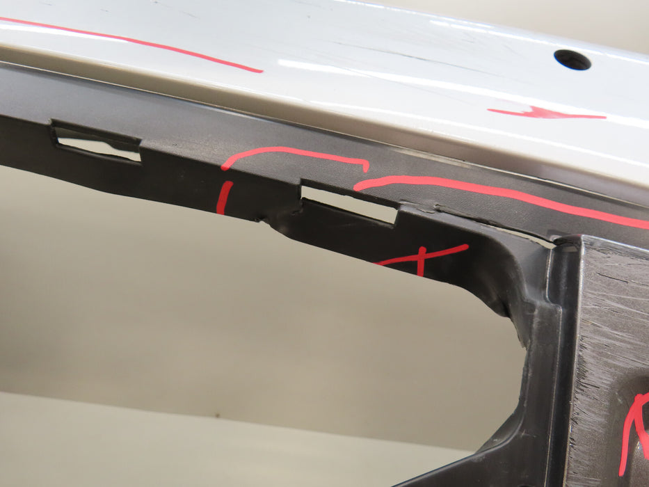2017-2018 NISSAN ARMADA REAR BUMPER COVERW/SENSOR HOLES  OEM 85022 5ZW0H
