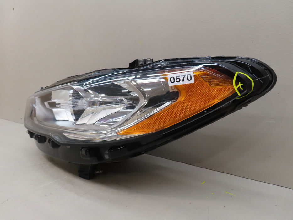 2017-2020 FORD FUSION LEFT DRIVER SIDE HALOGEN HEADLIGHT HEADLAMP OEM