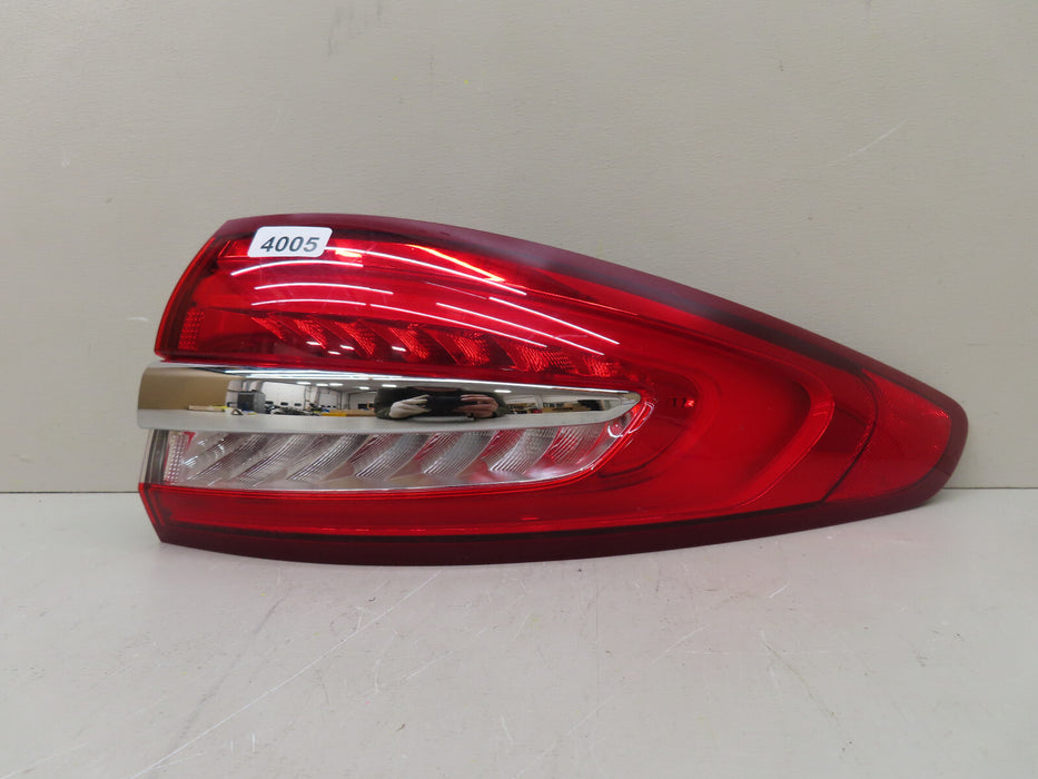 2017-2020 FORD FUSION REAR RIGHT PASSENGER OUTER TAIL LIGHT OEM HS73-13404-AD