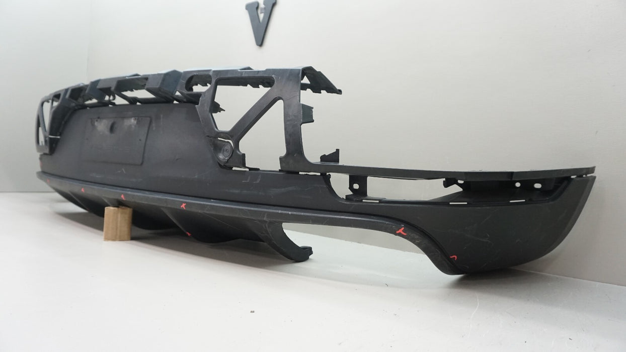2015-2018 PORSCHE MACAN REAR LOWER BUMPER COVER VALANCE DIFFUSER OEM 95B807834