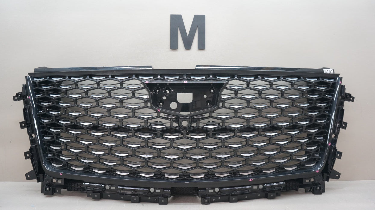 2025-2026 CADILLAC ESCALADE OEM BLACK CHROME HONEYCOMB FRONT GRILLE BEH35978
