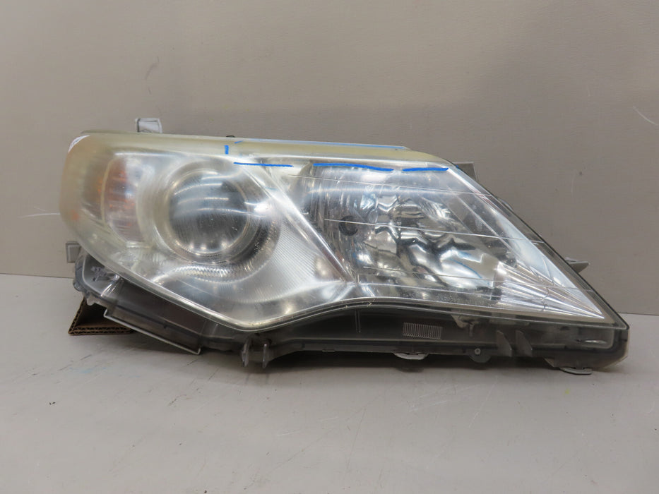 2012-2014 TOYOTA CAMRY FRONT RIGHT PASSENGER HEADLIGHT HALOGEN OEM