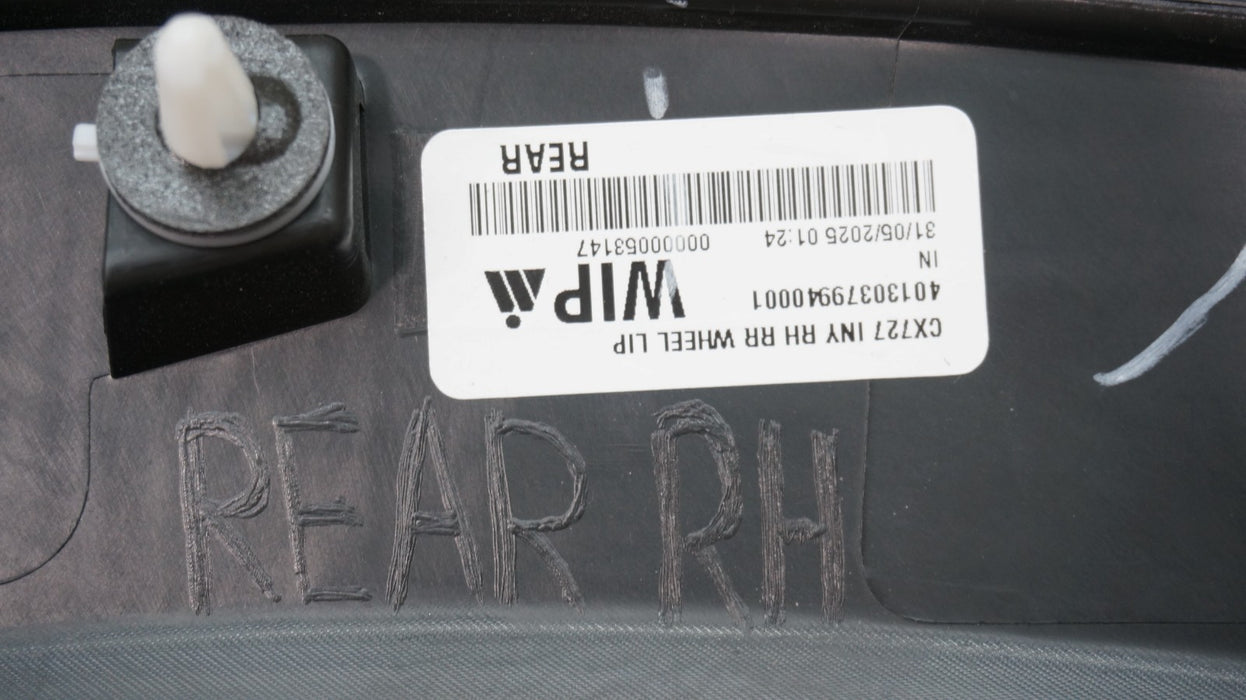 2021-2025 FORD MUSTANG MACH-E REAR RIGHT FENDER FLARE ARCH OEM LJ8B-R286D02