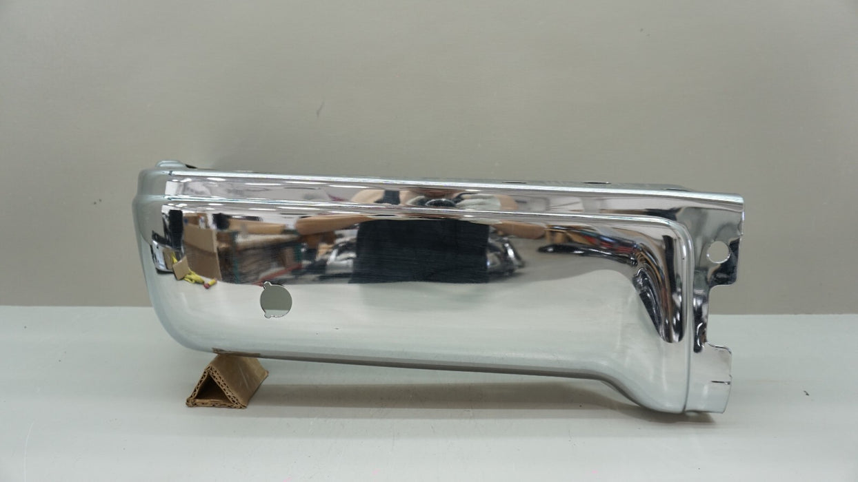 NEW!! 2009-2014 FORD F150 REAR LEFT DRIVER SIDE METAL CHROME BUMPER CAP OEM