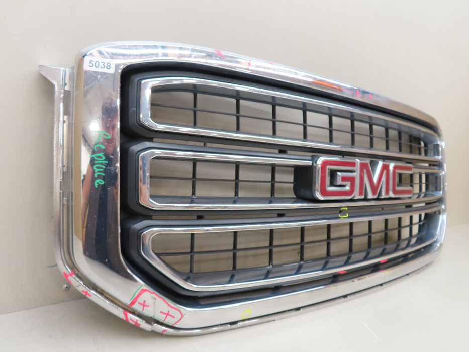 2015 2016 2017 2018 GMC YUKON FRONT RADIATOR GRILLE GRILL OEM 16-003