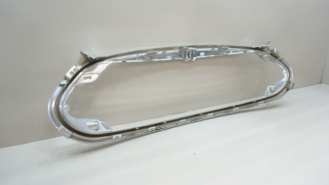 2012-2016 TESLA MODEL S FRONT BUMPER GRILLE CHROME SURROUND TRIM OEM 1017414-00