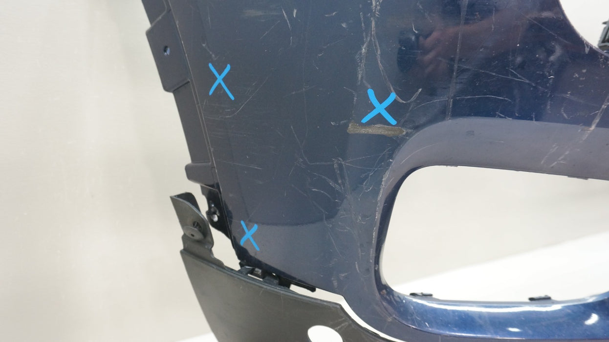 2015-2017 BMW X3 FRONT BUMPER COVER PANEL OEM 7338534