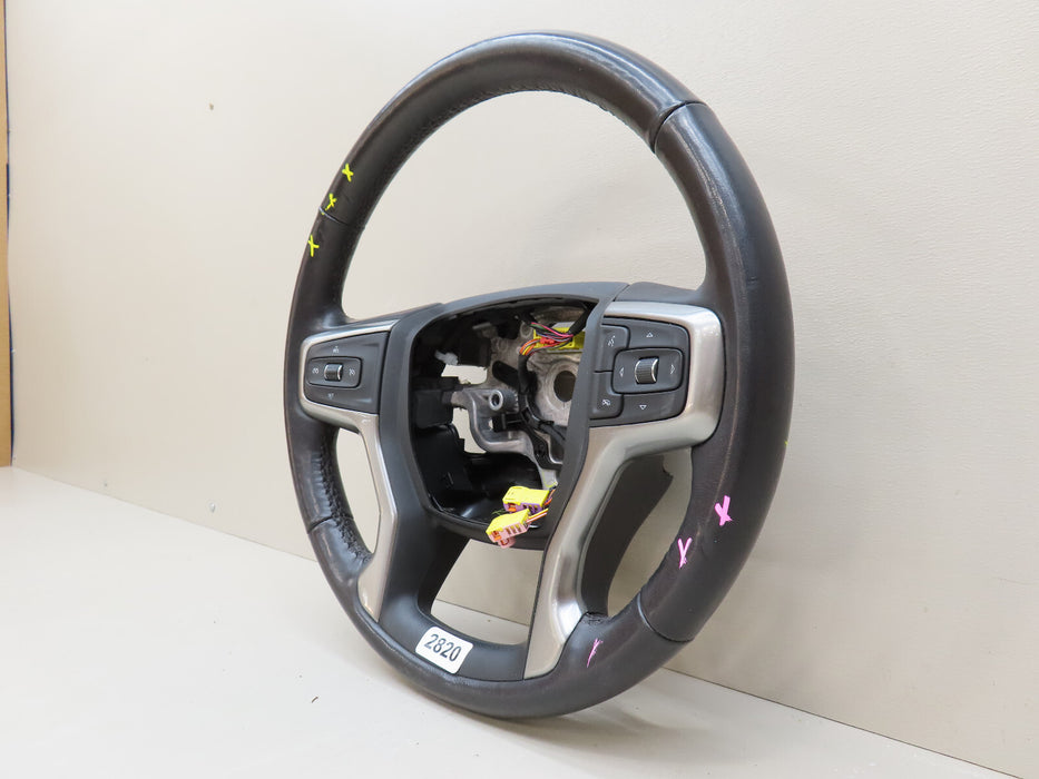 2019-2023 CHEVROLET/GMC SILVERADO TAHOE YUKON SIERRA STEERING WHEEL OEM