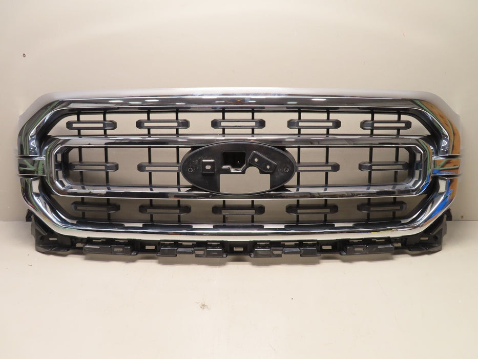 2021 2022 FORD F150 XLT FRONT GRILLE GRILL W/O EMBLEM OEM