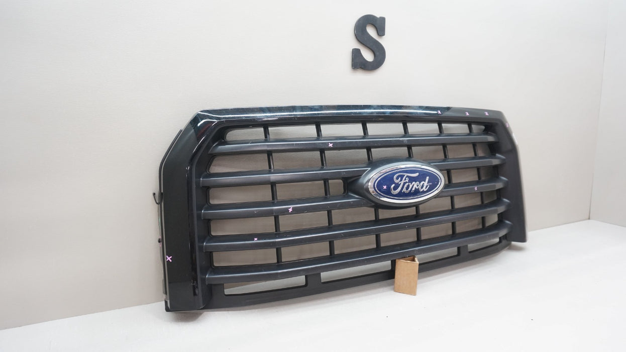 2015-2017 FORD F-150 FRONT BUMPER RADIATOR GRILLE OEM FL348200