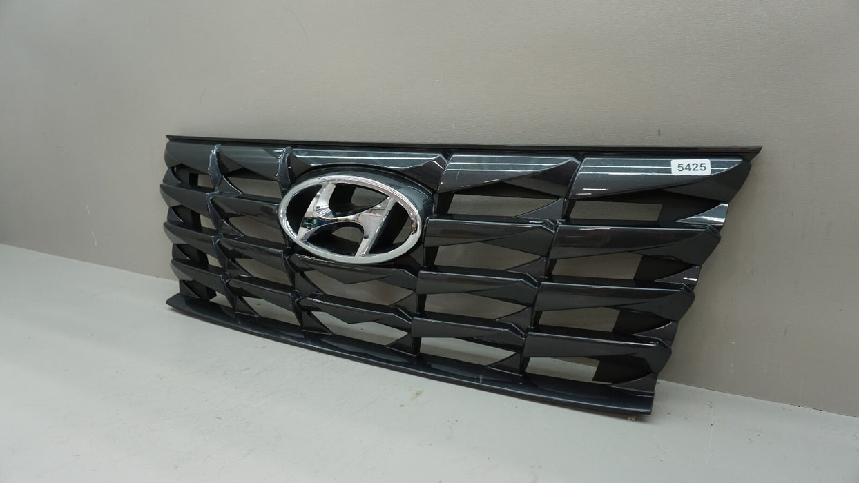 2021-2020 HYUNDAI TUCSON FRONT UPPER GRILL GRILLE W/ EMBLEM OEM 86366-N9000