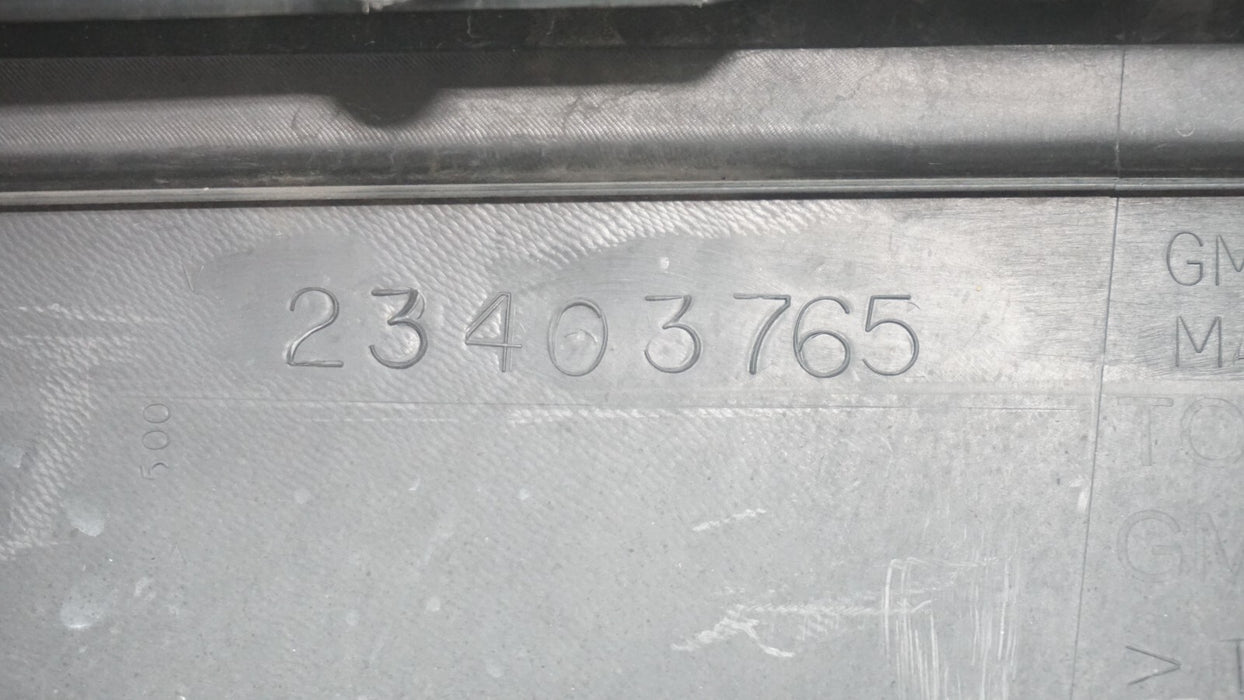 2013-2017 CHEVROLET TRAVERSE REAR LOWER BUMPER PANEL OEM