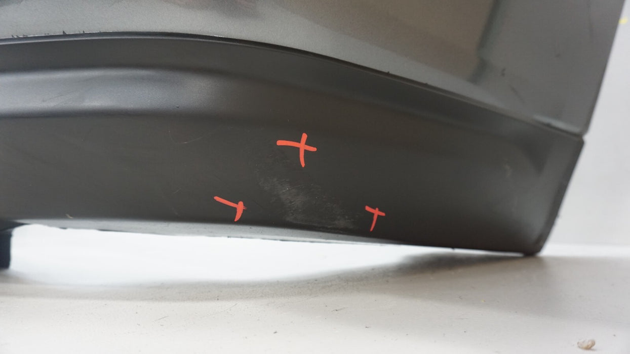 2017-2018 NISSAN PATHFINDER S PLATINUM W/SENSOR HOLES REAR BUMPER COVER OEM