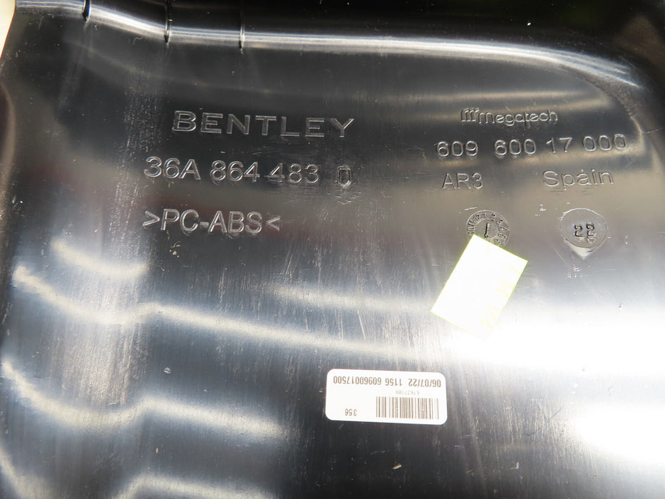 2016-2020 BENTLEY BENTAYGA REAR CROSS TRIM PANEL 36A864483D