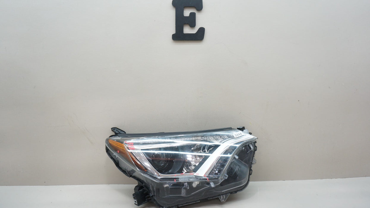 2016-2018 TOYOTA RAV4 RAV-4 FRONT RIGHT PASSENGER SIDE HALOGEN HEADLIGHT OEM