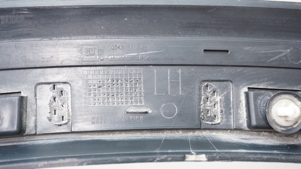 2019-2024 GMC SIERRA 1500 REAR LEFT SIDE FENDER FLARE ARCH OEM F125439BH