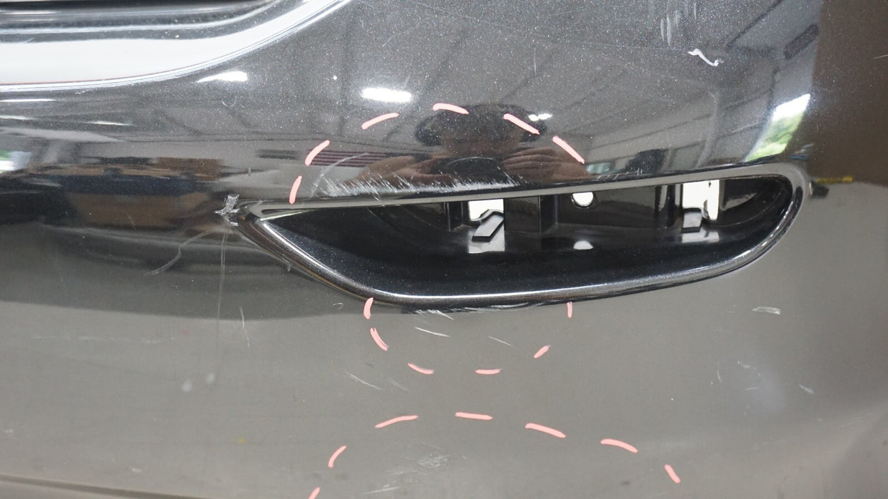 2014-2017 INFINITI Q50 BASE HYBRID PREMIUM REAR BUMPER COVER OEM 85022-4GA0H