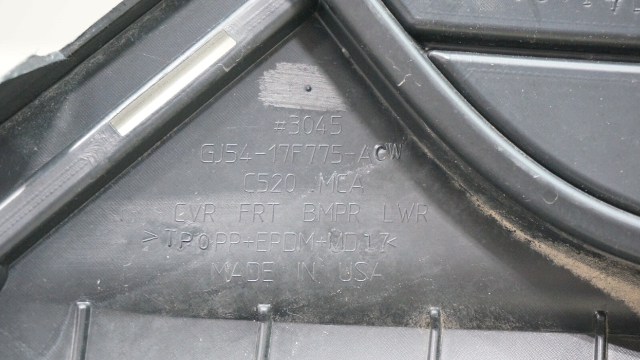 2017-2019 FORD ESCAPE FRONT BUMPER LOWER VALANCE OEM GJ54-17F775-ACW