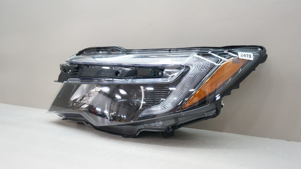 2016-2022 HONDA PILOT FRONT LEFT SIDE HALOGEN W/ LED HEADLIGHT AFTERMARKET CAPA