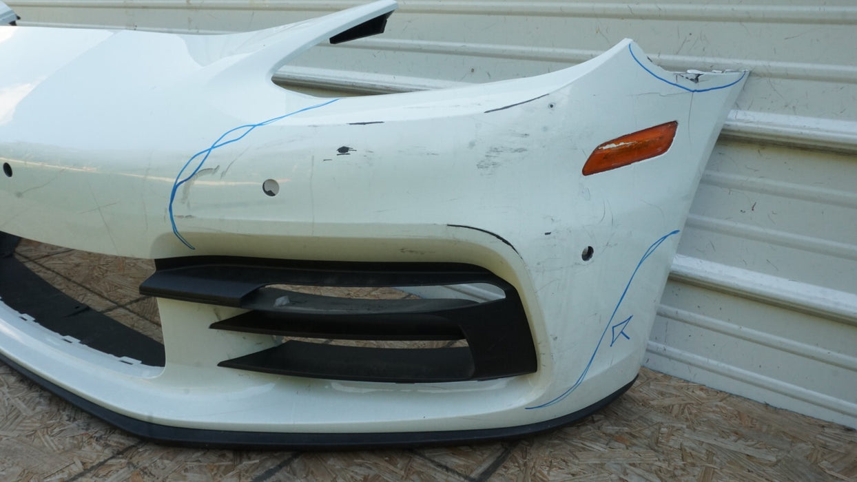 2017-2019 PORSCHE PANAMERA FRONT BUMPER PLASTIC SHELL COVER PANEL FACTORY OEM