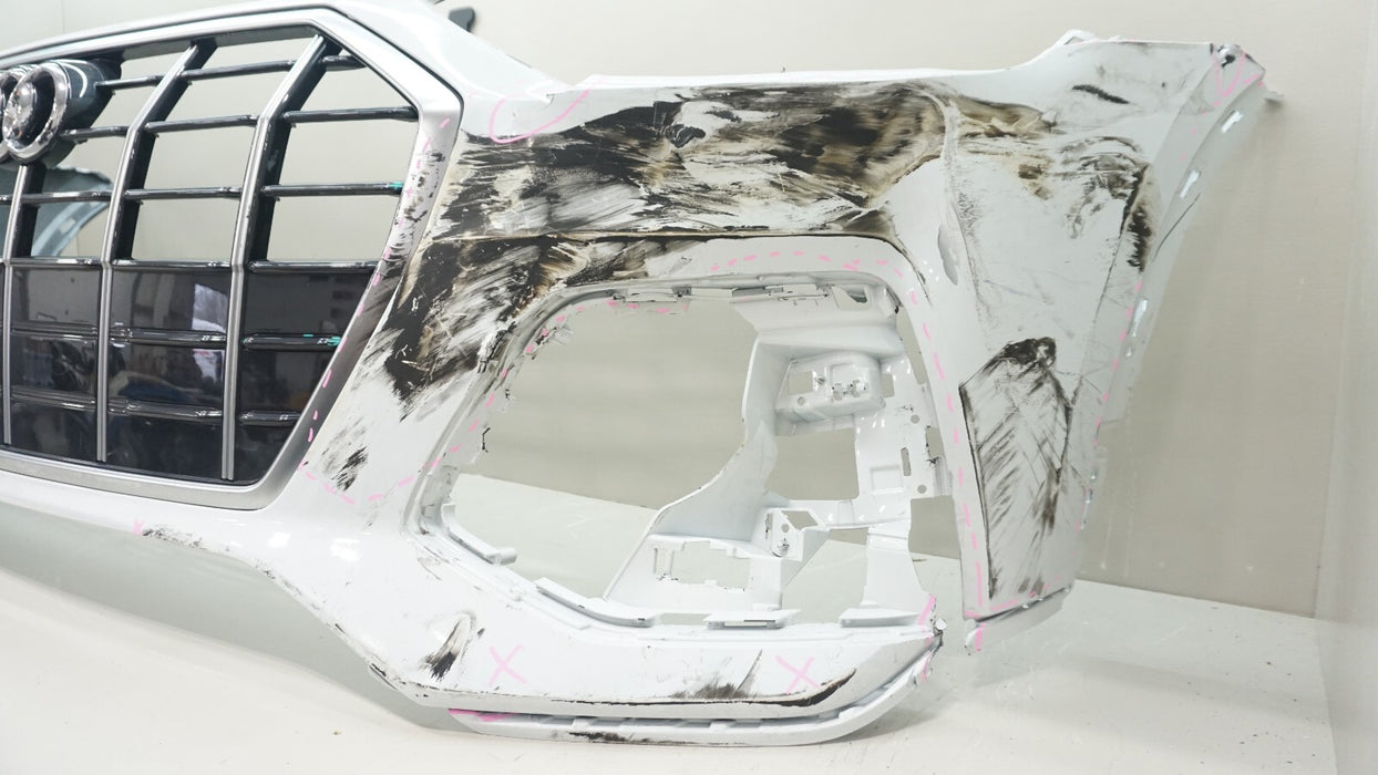 2021-2023 AUDI Q5 FRONT BUMPER COVER W/GRILLE 80A807437 OEM 2020