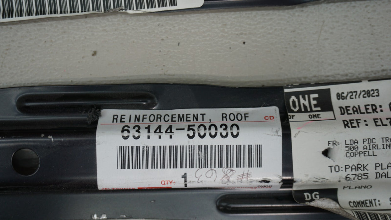 2010-2022 LEXUS GX460 ROOF RAIL REINFORCEMENT BRACKETS COMPLETE KIT 63148-50040