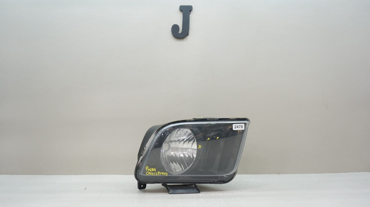 2005-2009 FORD MUSTANG FRONT RIGHT PASSENGER SIDE HALOGEN HEADLIGHT OEM