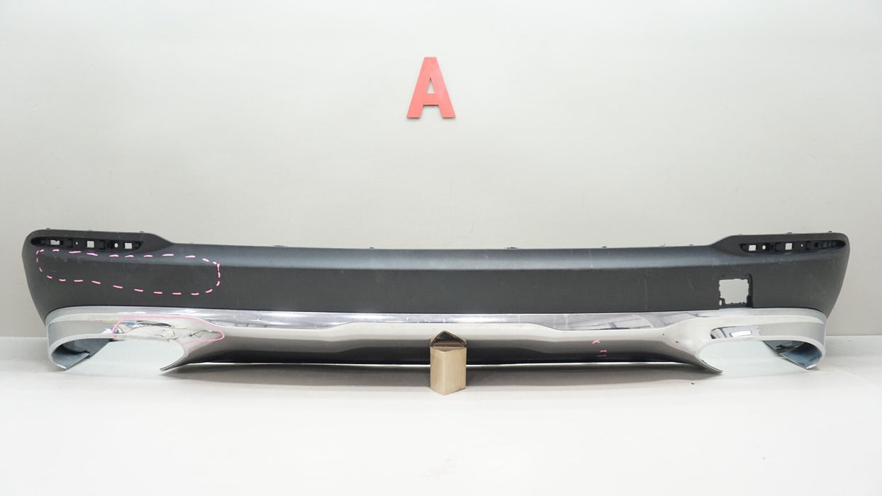 2016-2018 MERCEDES BENZ GLC300 REAR LOWER BUMPER COVER VALANCE OEM A2538850925
