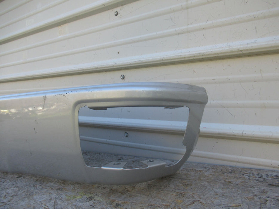 2014 - 2019 GMC SIERRA SILVERADO 1500 REAR BUMPER COVER PANEL CHROME OEM